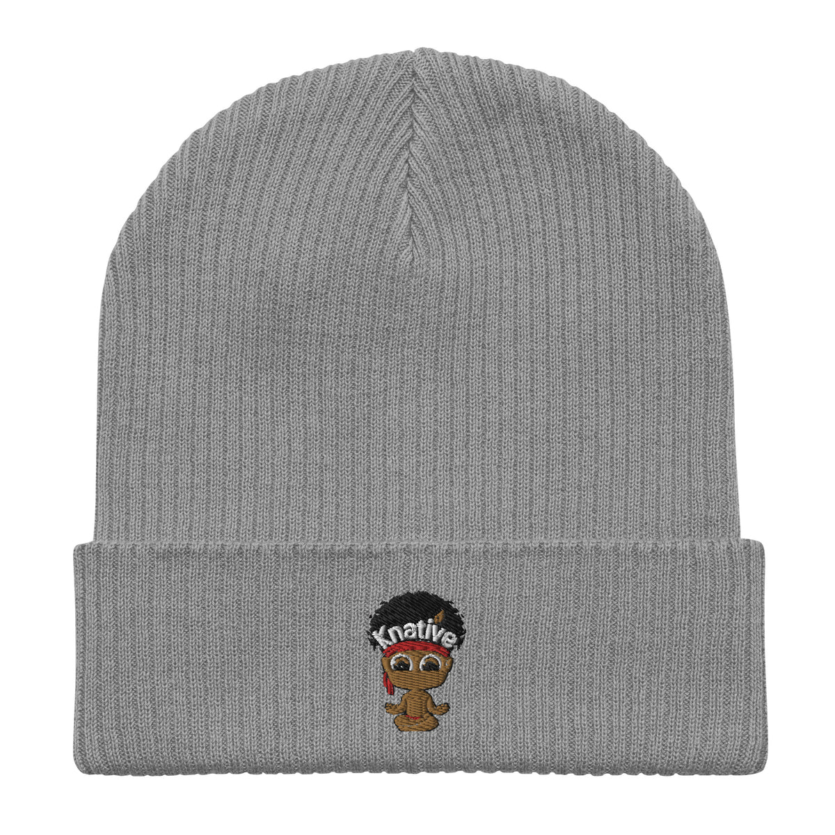 Knative Organic ribbed beanie